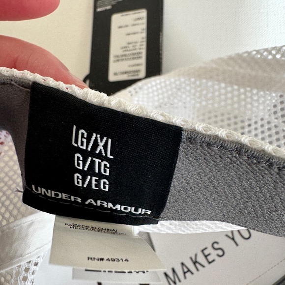 Under Armour UP 50 University Of Maryland Terrapins Terp Fitted Hat Large/XL - Picture 9 of 9